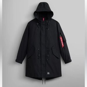 Alpha Industries M-59 Fishtail Mod Parka, Black